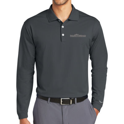 Embroidered  - Long Sleeve Dri FIT Stretch Tech Polo Thumbnail