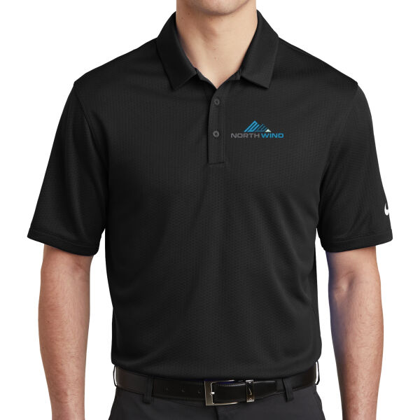 Embroidered  - Dri FIT Hex Textured Polo Thumbnail