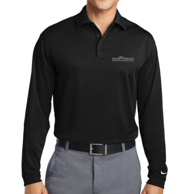 Embroidered - Tall Long Sleeve Dri FIT Stretch Tech Polo Thumbnail