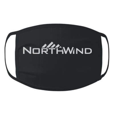 Printed Logo  - Cotton Knit Face Mask (5-Pack) Thumbnail