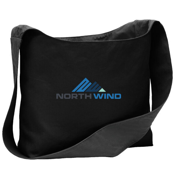 Printed - Cotton Canvas Sling Bag Thumbnail