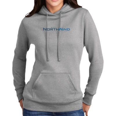 Full front print  - Ladies Core Fleece Pullover Hooded Sweatshirt Thumbnail