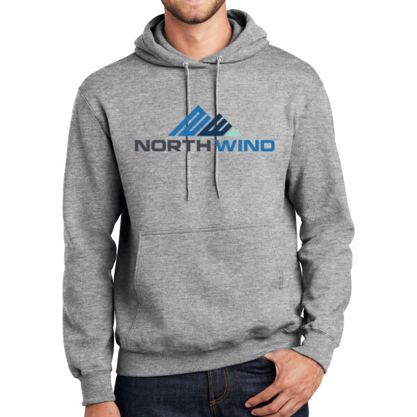 Full front print  - Tall Essential Fleece Pullover Hooded Sweatshirt Thumbnail