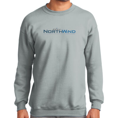 Full front print  - Tall Essential Fleece Crewneck Sweatshirt Thumbnail