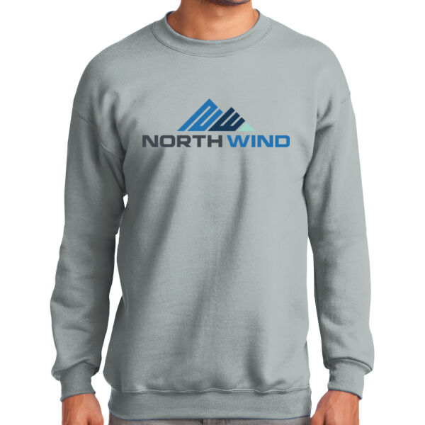 Full front print  - Tall Essential Fleece Crewneck Sweatshirt Thumbnail