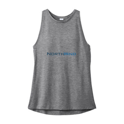 Full front print  - Ladies PosiCharge ® Tri Blend Wicking Tank Thumbnail