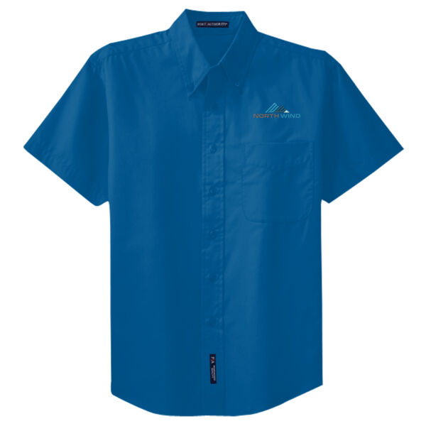 Embroidered  - Tall Short Sleeve Easy Care Shirt Thumbnail
