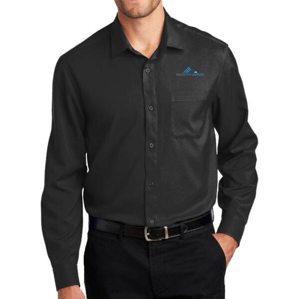 Embroidered  - Long Sleeve Performance Staff Shirt Thumbnail