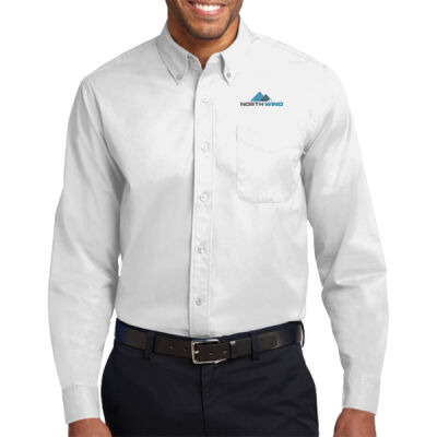 Embroidered  - Long Sleeve Easy Care Shirt Thumbnail