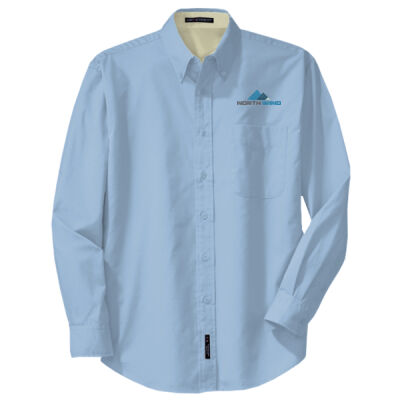 Embroidered  - Tall Long Sleeve Easy Care Shirt Thumbnail
