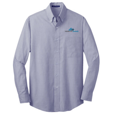 Embroidered  - Crosshatch Easy Care Shirt Thumbnail