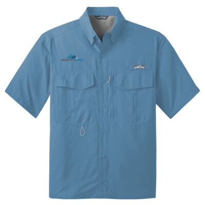 Embroidered  - Short Sleeve Fishing Shirt (low stock alert) Thumbnail