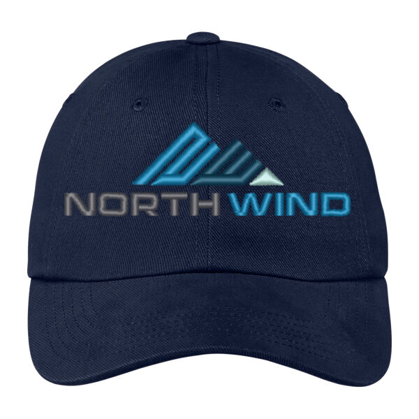 Embroidered - Brushed Twill Cap Thumbnail