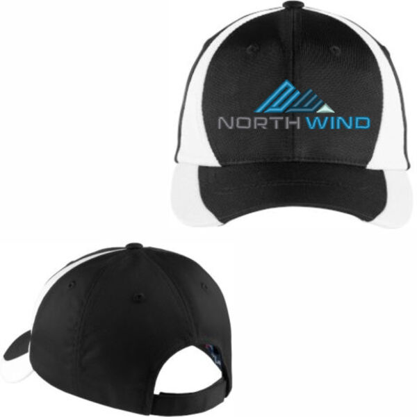 Embroidered - Dry Zone ® Nylon Colorblock Cap Thumbnail