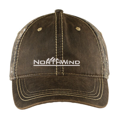 Embroidered - Pigment Print Camouflage Cap Thumbnail