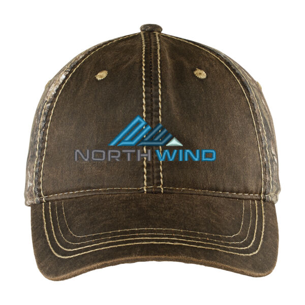 Embroidered - Pigment Print Camouflage Cap Thumbnail