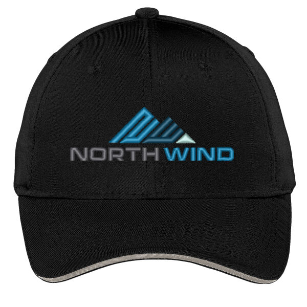 Embroidered - Sandwich Bill Cap Thumbnail