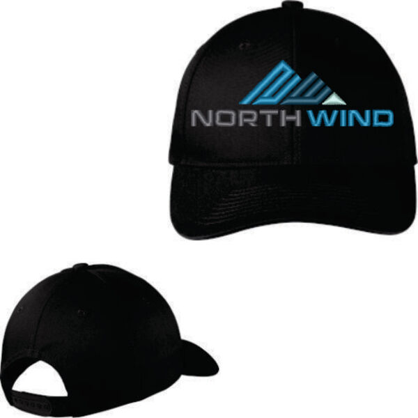 Embroidered - Snapback Fine Twill Cap Thumbnail