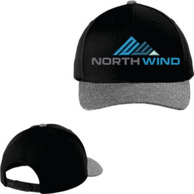 Embroidered - Yupoong ® Curve Bill Snapback Cap Thumbnail