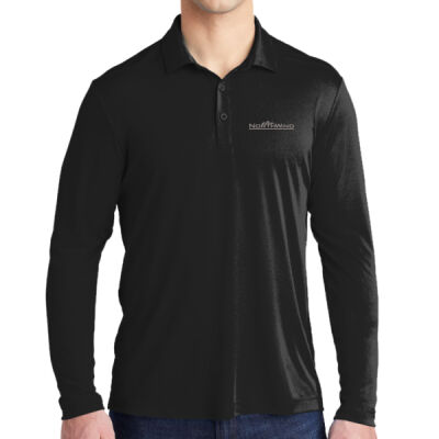 Embroidered  - Posi UV ® Pro Long Sleeve Polo Thumbnail