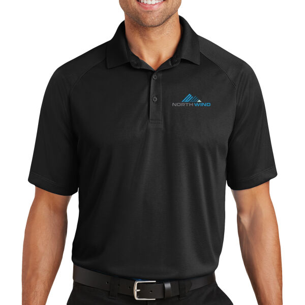 Embroidered  - Crossover Raglan Polo Thumbnail