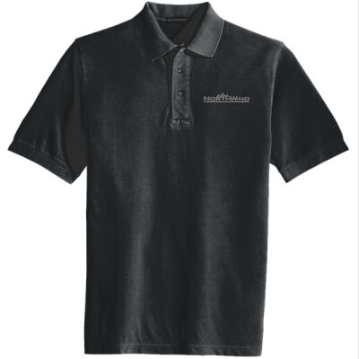 Embroidered  - Heavyweight Cotton Pique Polo Thumbnail