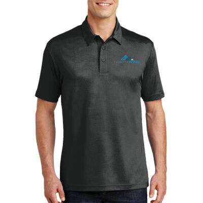 Embroidered  - Embossed PosiCharge ® Tough Polo ® Thumbnail