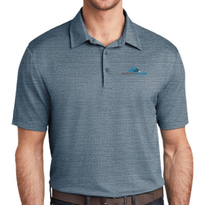 Embroidered  - Stretch Heather Polo Thumbnail