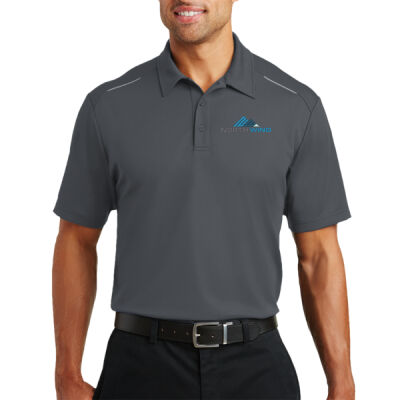 Embroidered  - Pinpoint Mesh Polo Thumbnail
