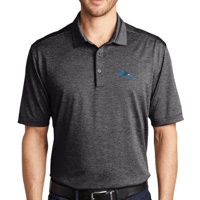 Embroidered  - Shadow Stripe Polo Thumbnail