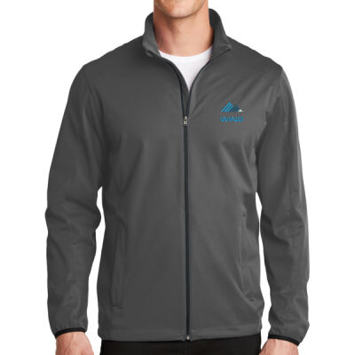North Wind Embroidered - Active Soft Shell Jacket Thumbnail