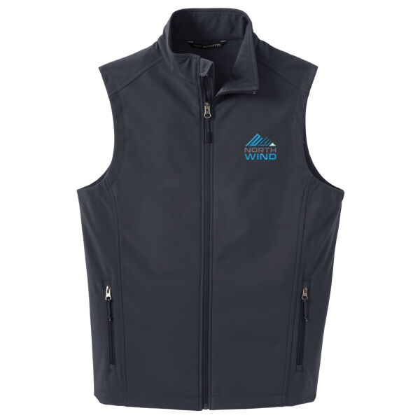 North Wind Embroidered - Core Soft Shell Vest Thumbnail