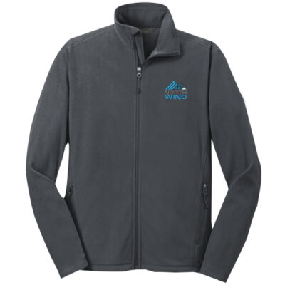North Wind Embroidered - Full Zip Microfleece Jacket Thumbnail