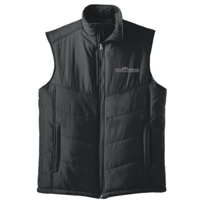 Embroidered - Puffy Vest Thumbnail