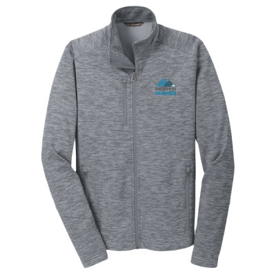 North Wind Embroidered - Digi Stripe Fleece Jacket Thumbnail