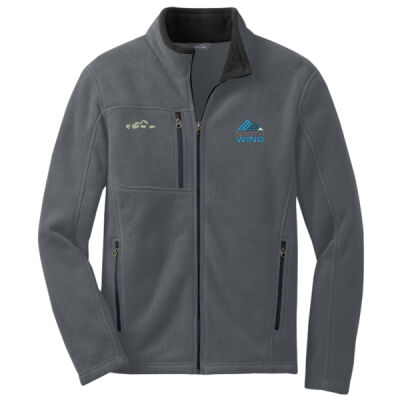 North Wind Embroidered - Full Zip Fleece Jacket Thumbnail