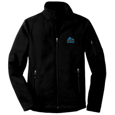 North Wind Embroidered - Rugged Ripstop Soft Shell Jacket Thumbnail