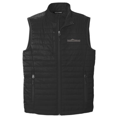 Embroidered - Packable Puffy Vest Thumbnail