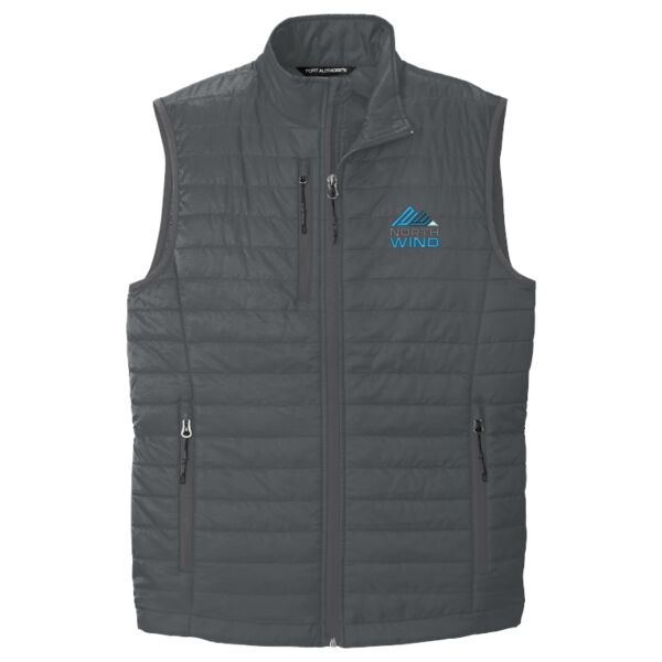 North Wind Embroidered - Packable Puffy Vest Thumbnail
