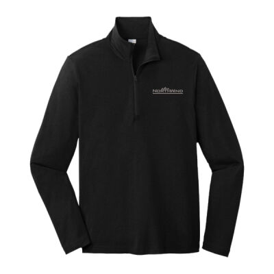Embroidered - PosiCharge ® Tri Blend Wicking 1/4 Zip Pullover Thumbnail