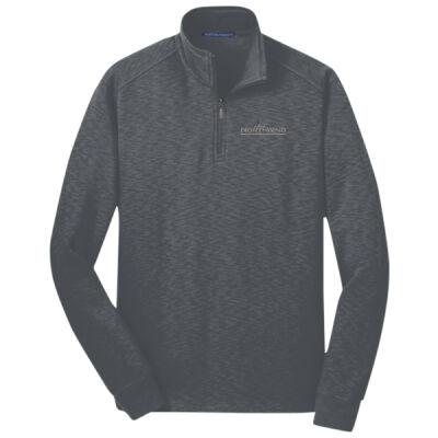 Embroidered - Slub Fleece 1/4 Zip Pullover Thumbnail