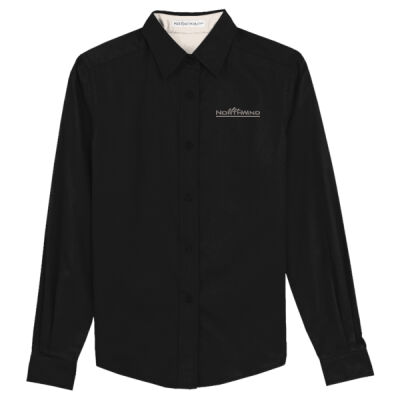 Embroidered - Ladies Long Sleeve Easy Care Shirt Thumbnail