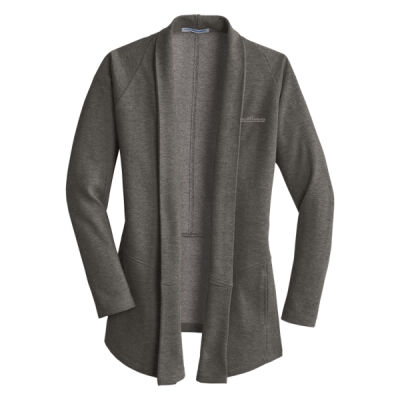 Embroidered - Ladies Interlock Cardigan Thumbnail