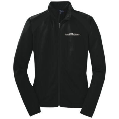 Embroidered - Ladies Tricot Track Jacket Thumbnail