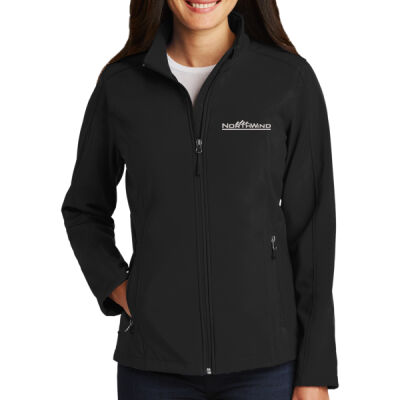 Embroidered - Ladies Core Soft Shell Jacket Thumbnail