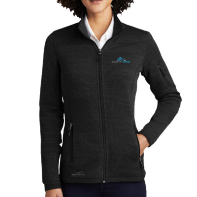 Embroidered - Ladies Sweater Fleece Full Zip Thumbnail