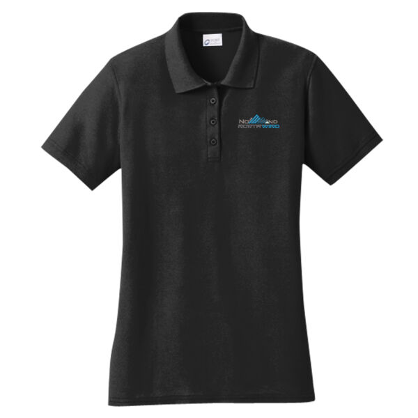 Embroidered - Ladies Core Blend Pique Polo Thumbnail