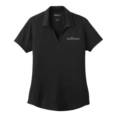 Embroidered - Ladies PosiCharge ® Tri Blend Wicking Polo Thumbnail