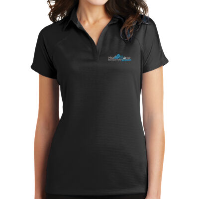 Embroidered - Ladies Crossover Raglan Polo Thumbnail