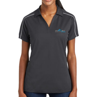 Embroidered - Ladies Micropique Sport Wick ® Piped Polo Thumbnail
